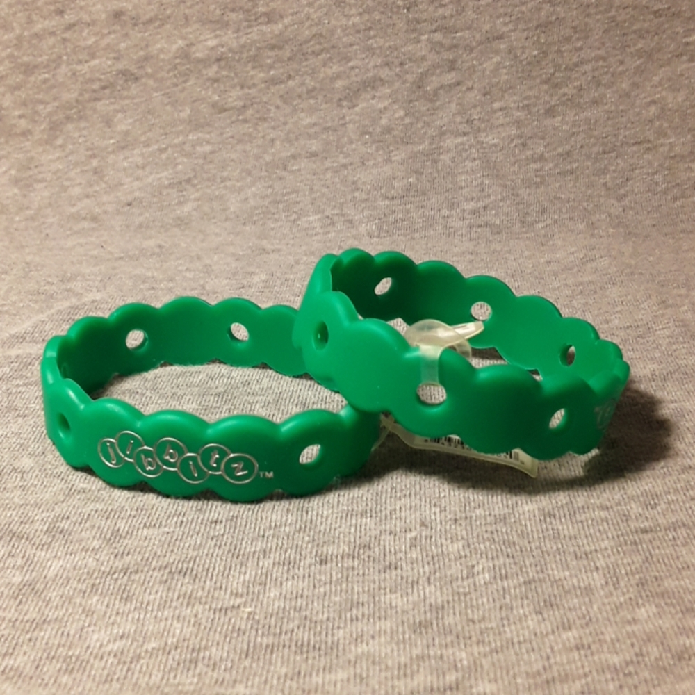 (2) Crocs vintage KIDS bracelets Green